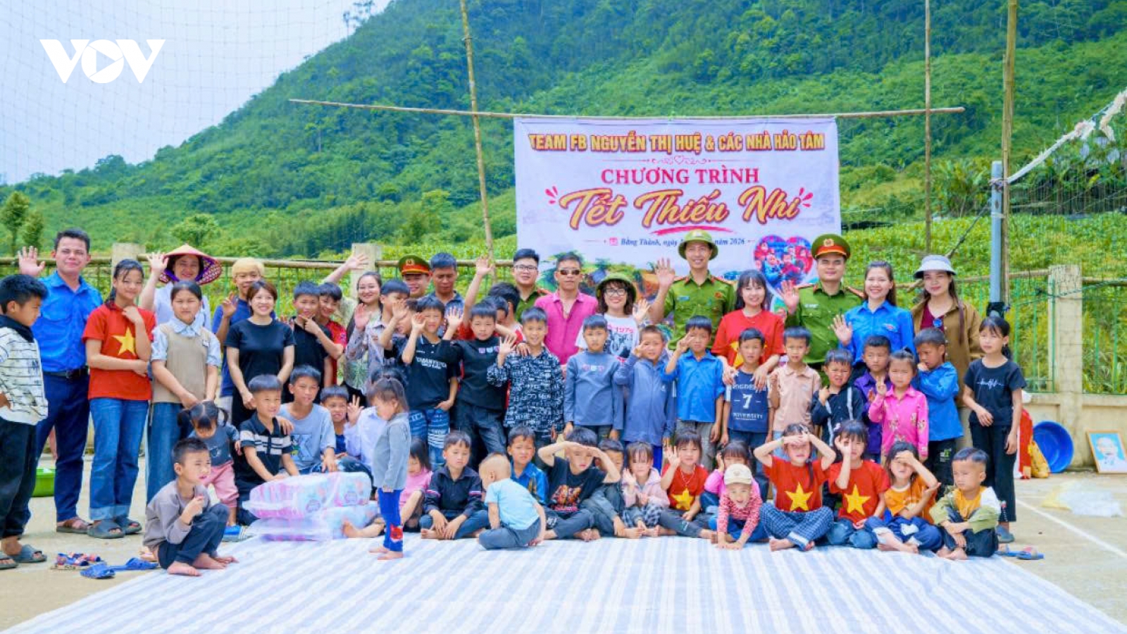 Lan tỏa yêu thương tới trẻ em vùng cao Thái Nguyên